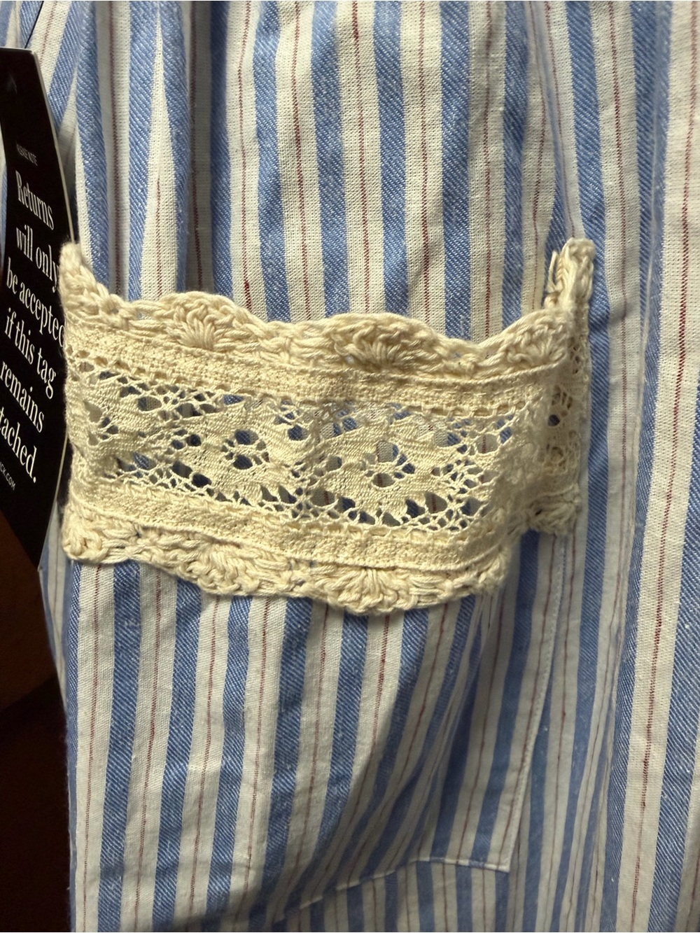 Tuckernuck Pomander Place Coastal Grandmother Lace Midi Dress NWT S Nantucket - Picture 5 of 8
